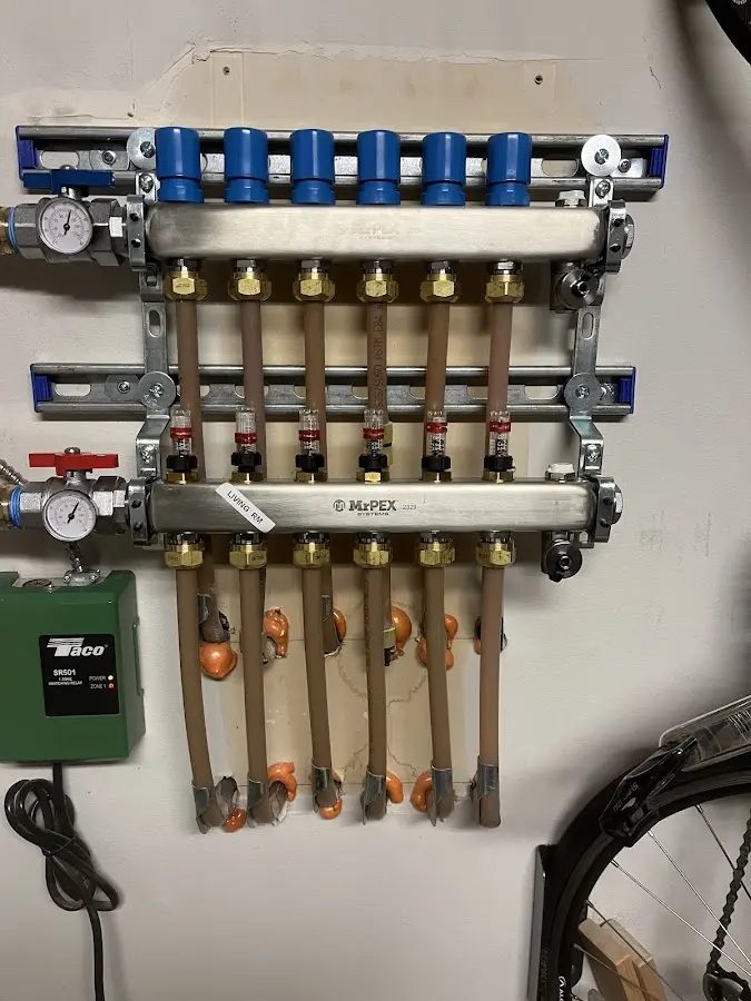 Plumber performing Leak Detection at a residential property in Kingston